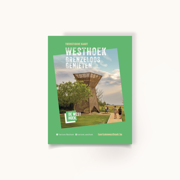 Westhoek - Toeristische kaart