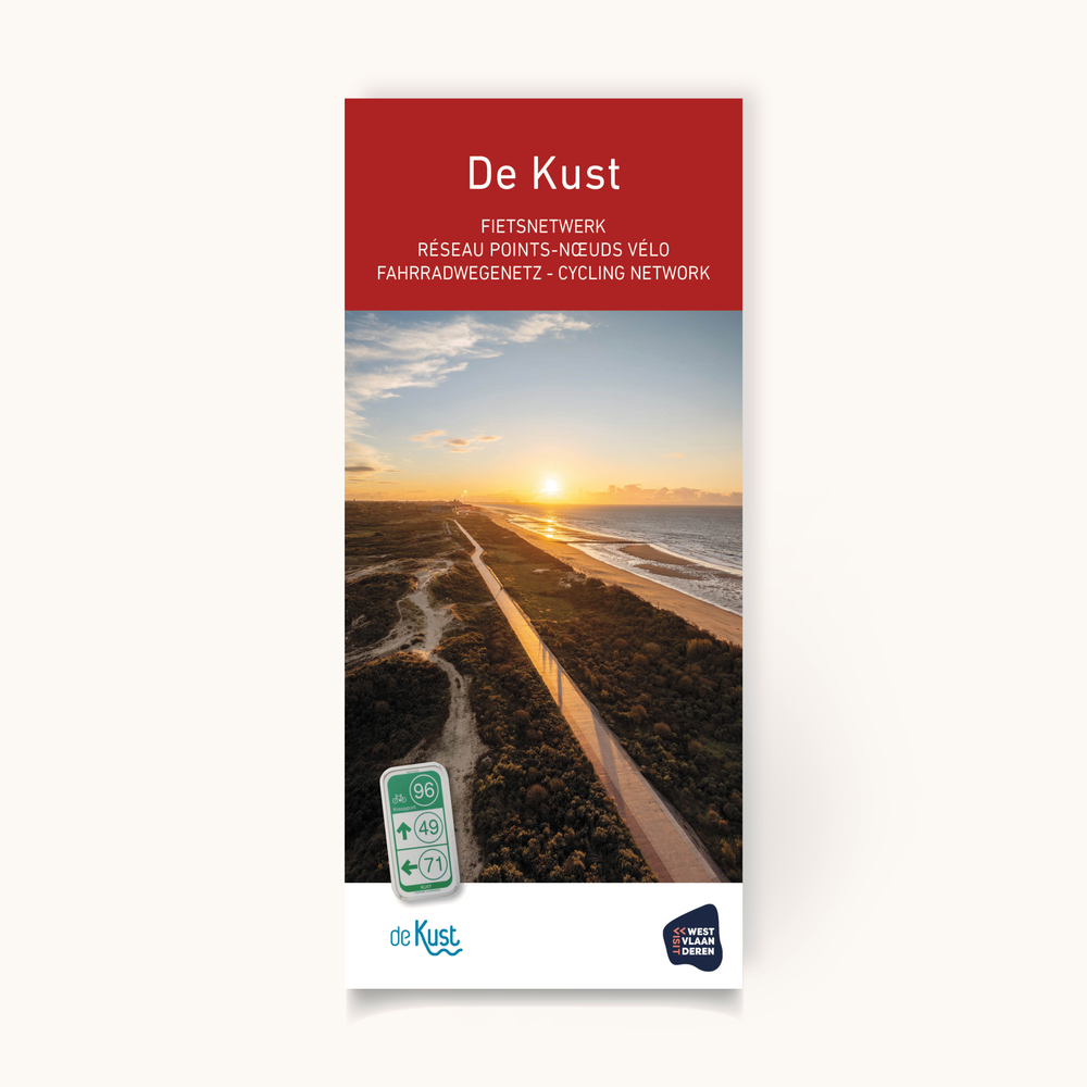 Fahrradwegenetz De Kust