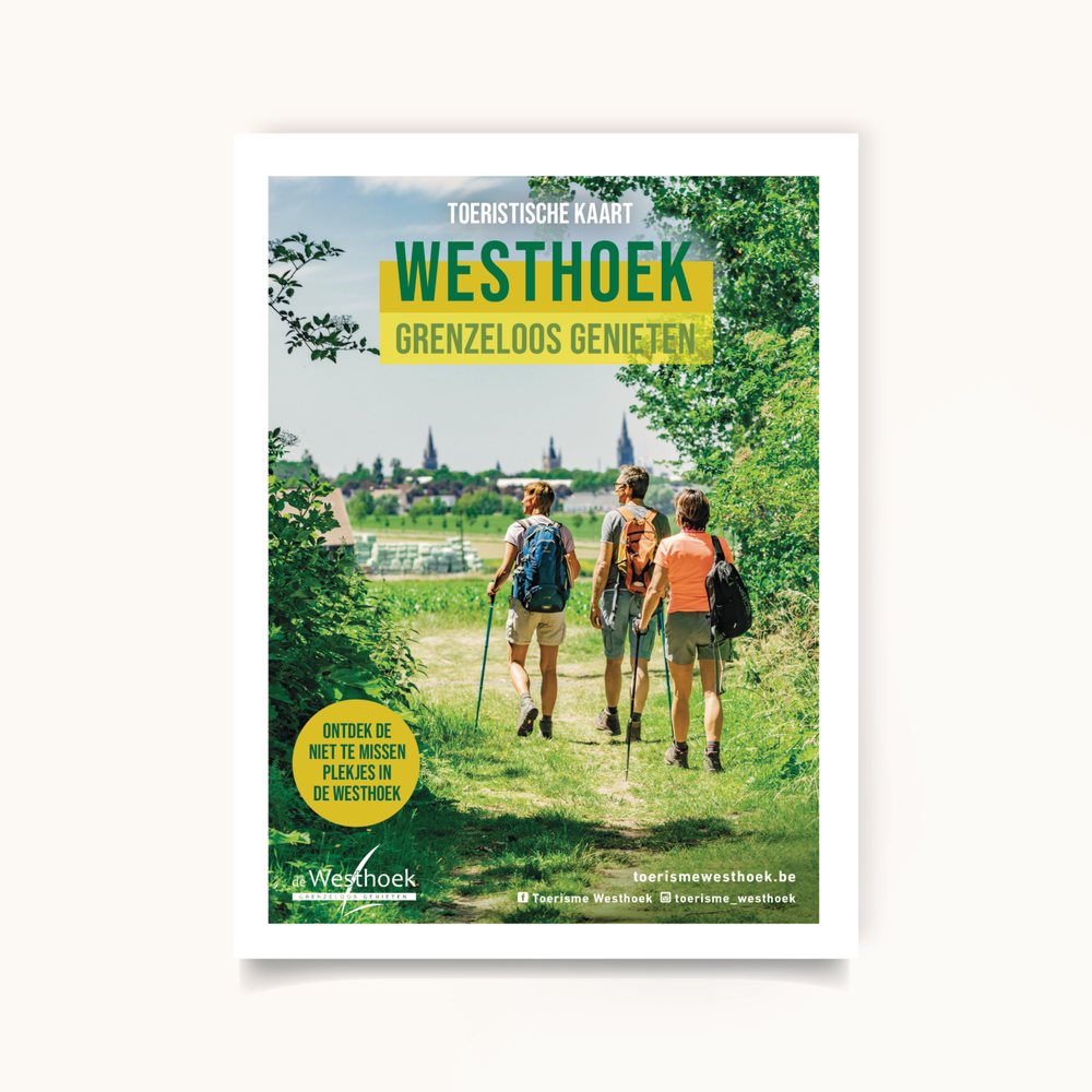 Westhoek - Toeristische kaart